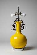 Vintage Italian Mustard Yellow Table lamp circa 60's