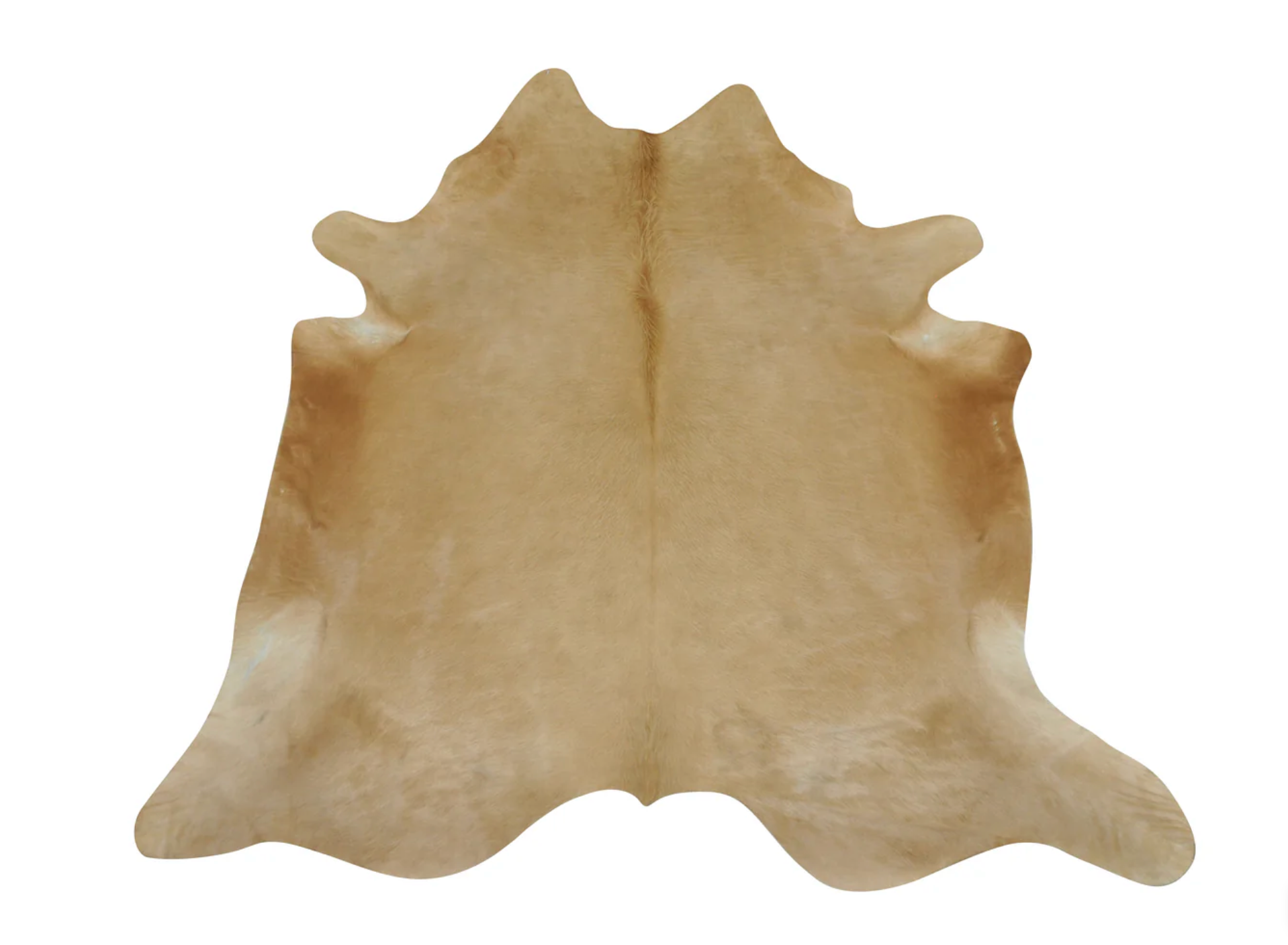 ABC Home Long Hair-on-Hide Area Rug (Light Caramel)