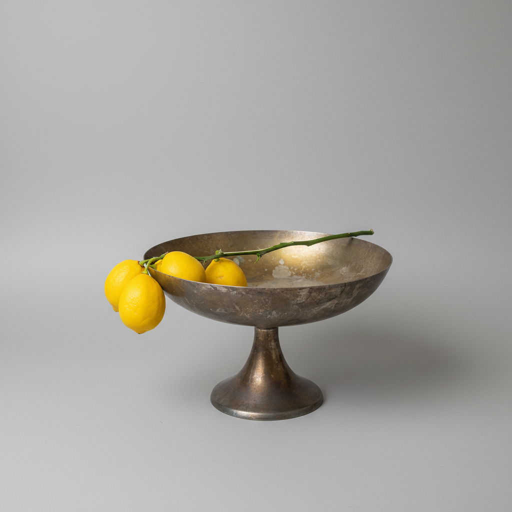 Silver Plated Footed Bowl