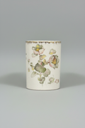 Mid-20th-century Bavarian hand-painted porcelain vase