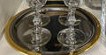 Brass & Chrome Serving Tray (s,m,l)