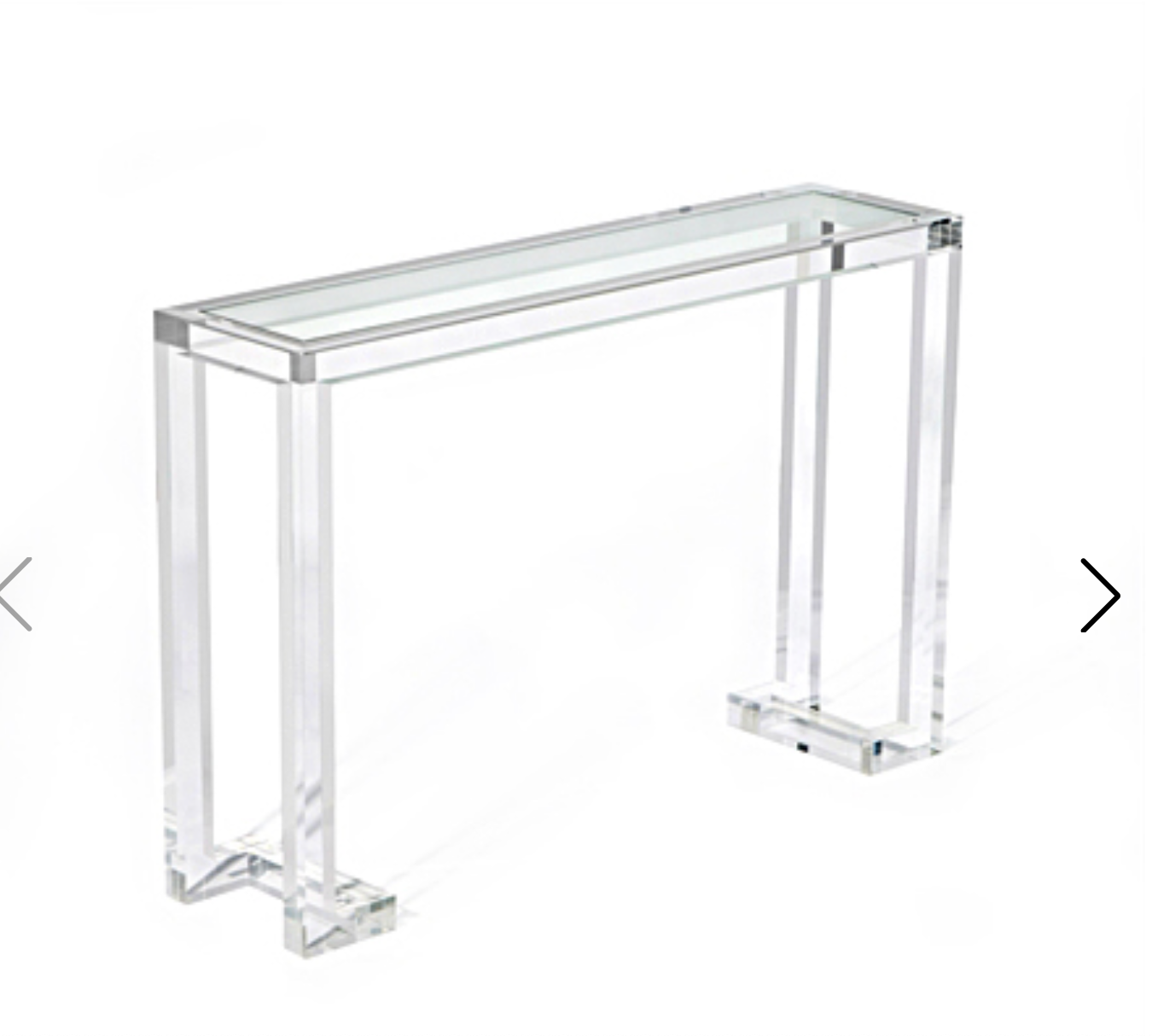 Interlude Ava Console Table