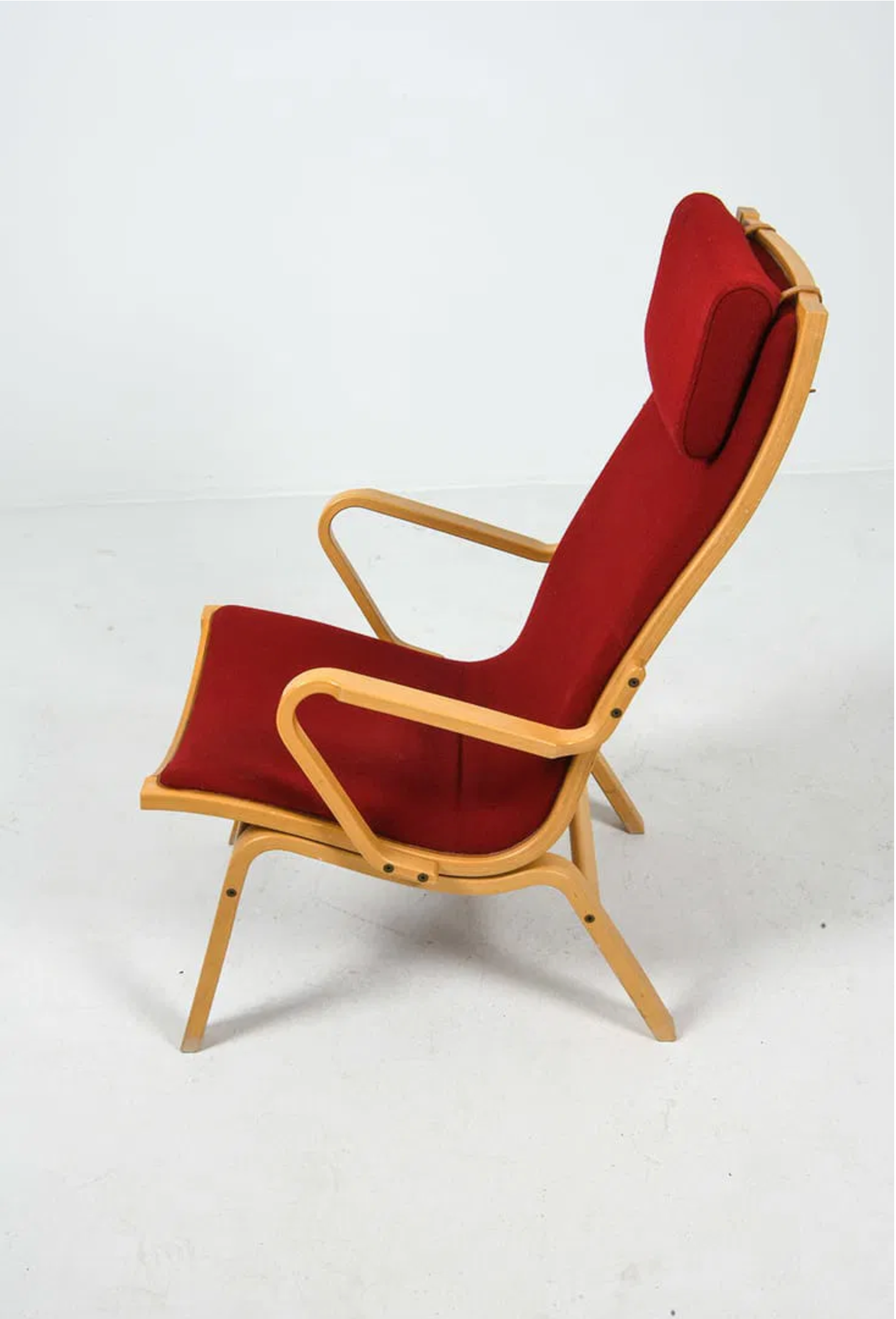 FINN OSTERGAARD BEECH 'ALBERT' CHAIR C. 1970S