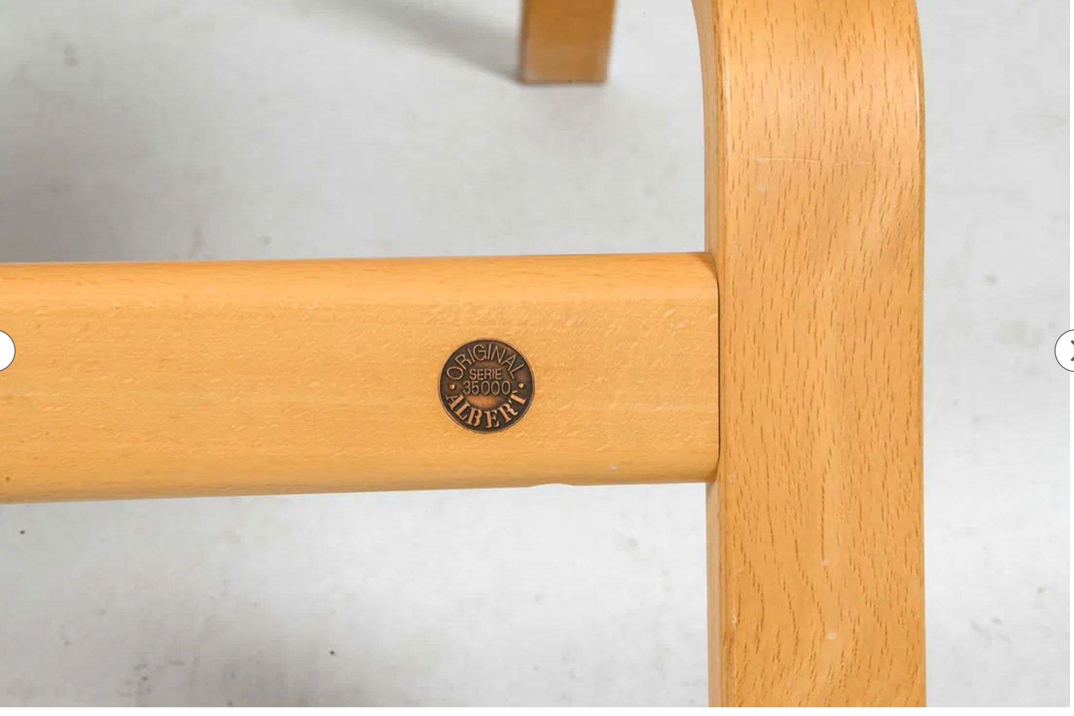 FINN OSTERGAARD BEECH 'ALBERT' CHAIR C. 1970S