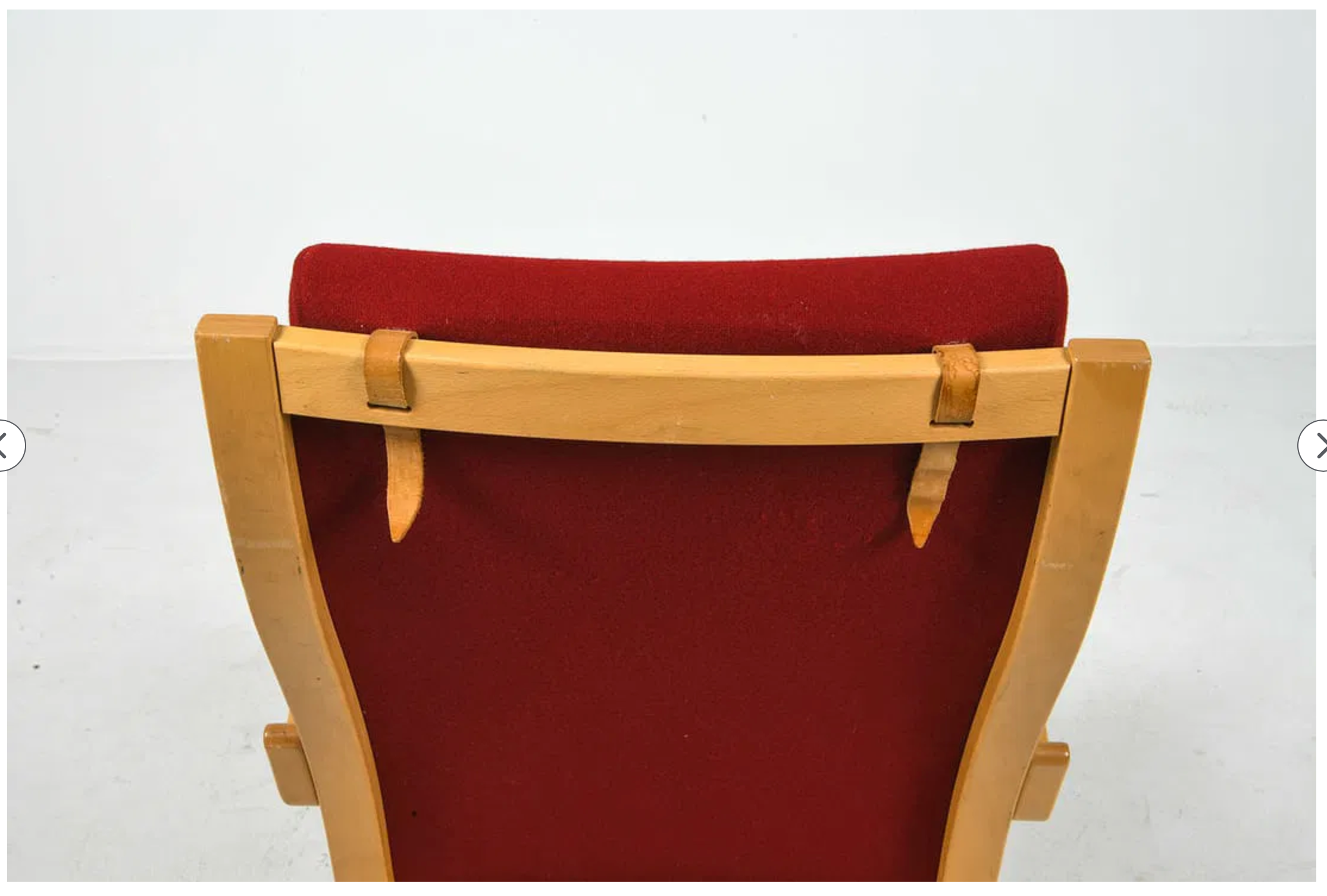 FINN OSTERGAARD BEECH 'ALBERT' CHAIR C. 1970S