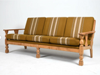 HENNING KJEARNULF STYLE DANISH OAK SOFA