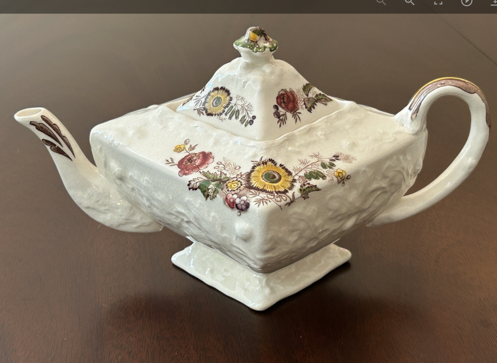 Masons English Ironstone Teapot
