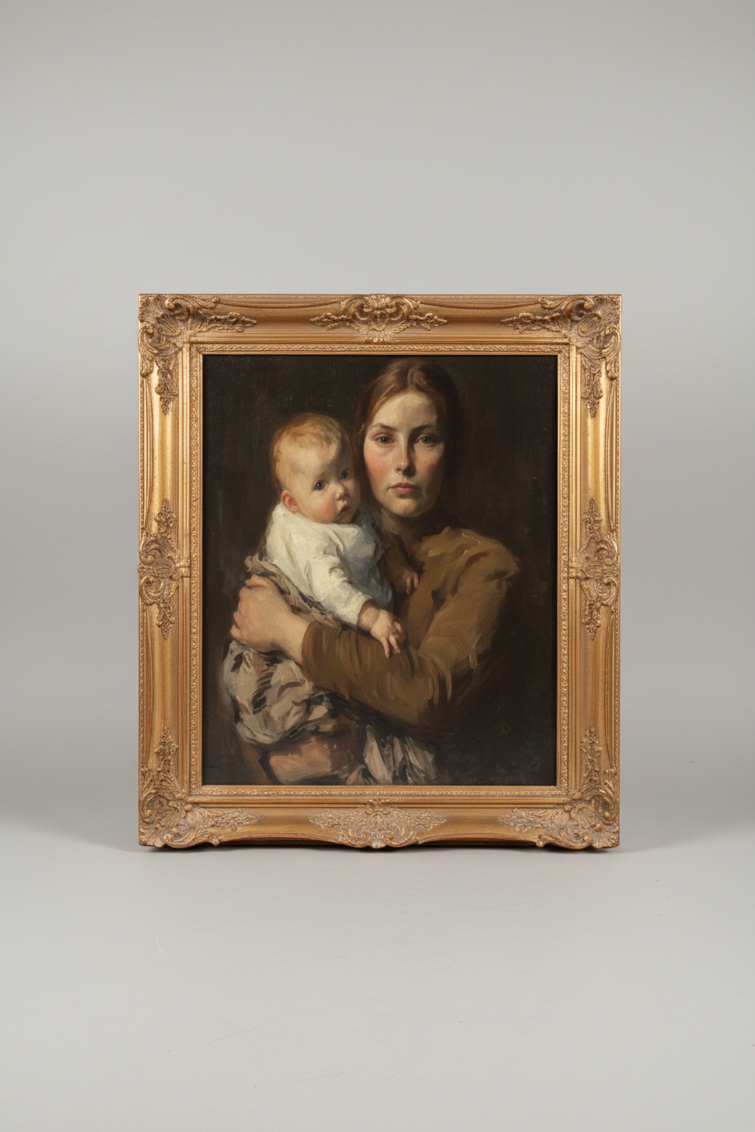 Gari Melchers Mother & Child