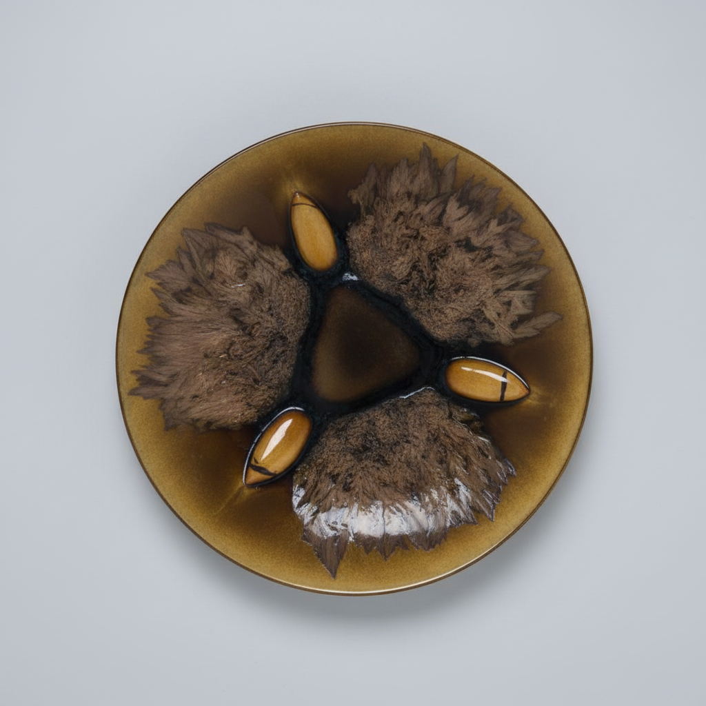 Edward Starr Enamel Bowl