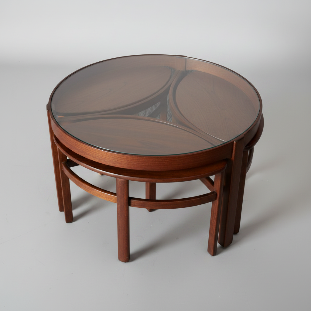 Nathan Furniture 60's Astro Teak 32" x 20H