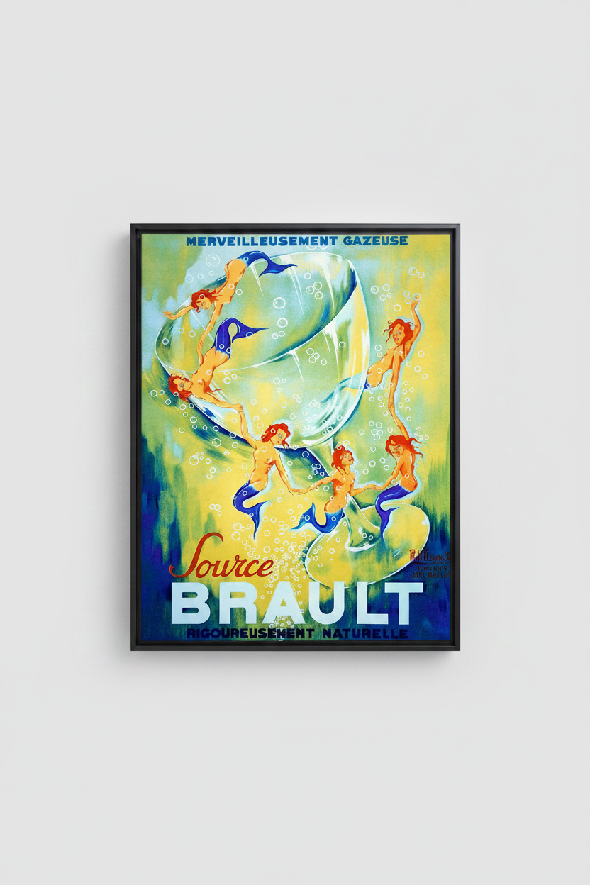 Brault Limonade Vintage Poster 47 x 62