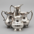 Assorted Vintage Silver Pitchers