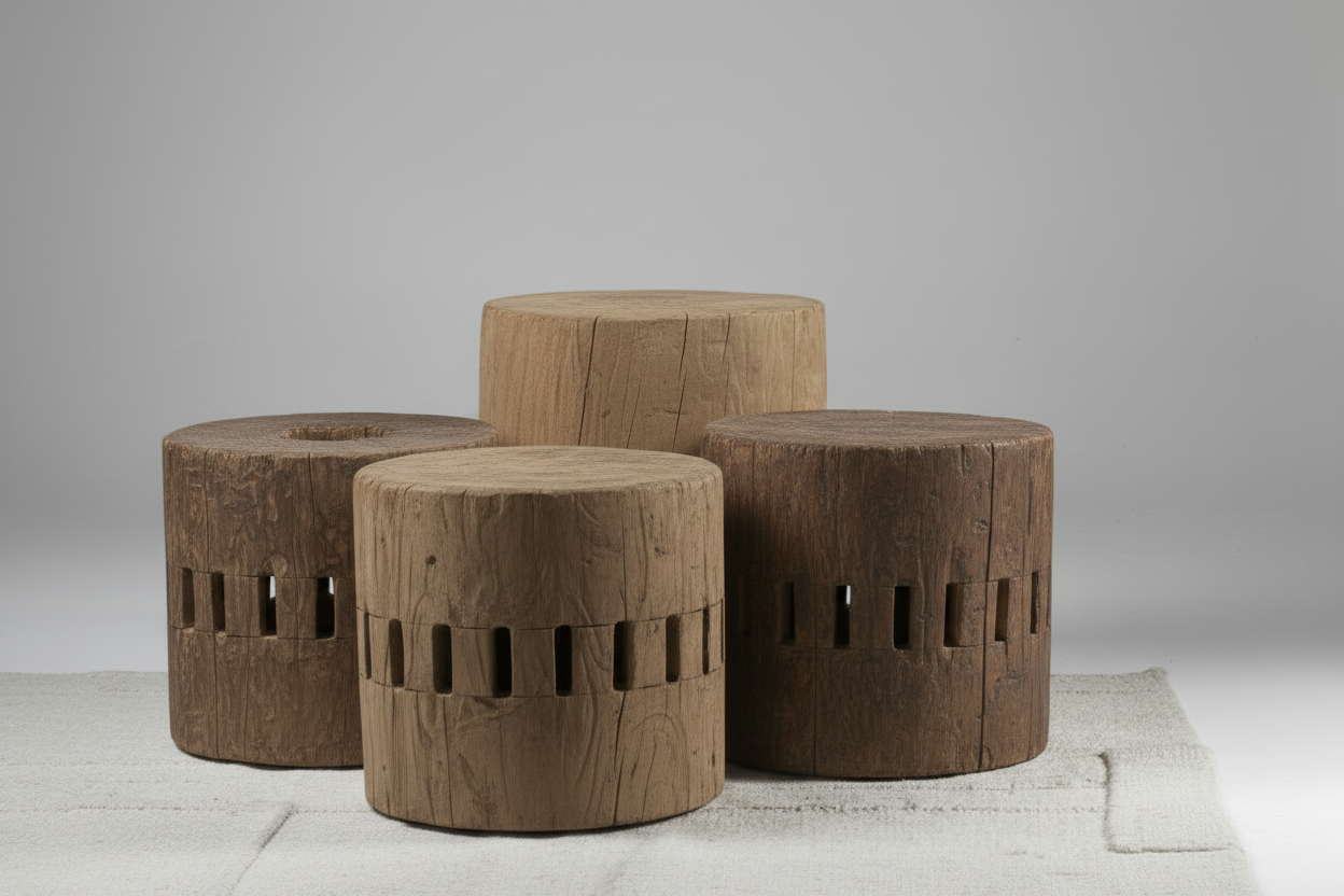 Timothy Oulton Abode Spoke Side Table