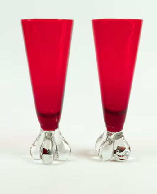 Bo Bogstrum Hand Made Glasses- various sizes