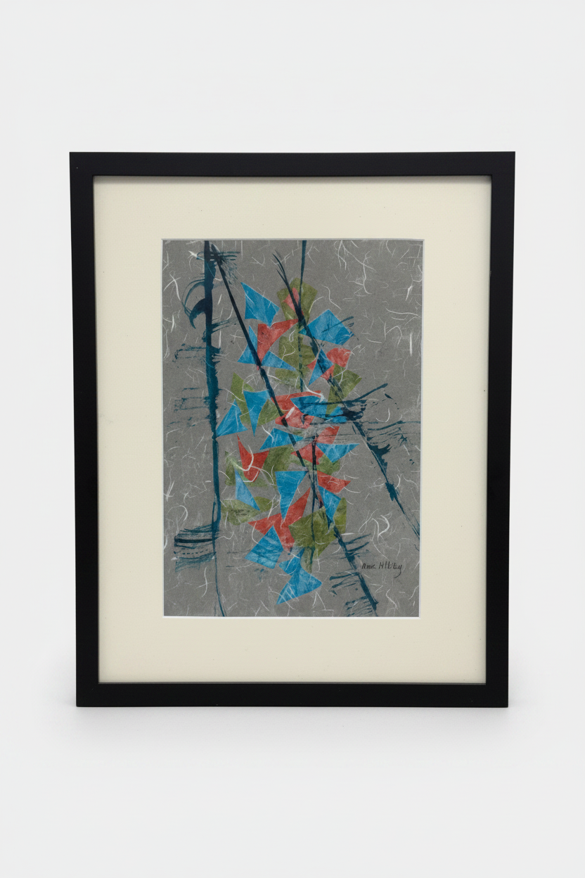 Anne Hillsley for Tibet Collection Windhorse Prayer Flag 15 x 19