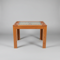 Vintage Oak Backgammon Table