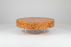 Jonathan Adler Bond Round Coffee Table 40 x 14