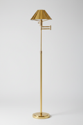Serena & Lily Brass Floor Swing Lamp