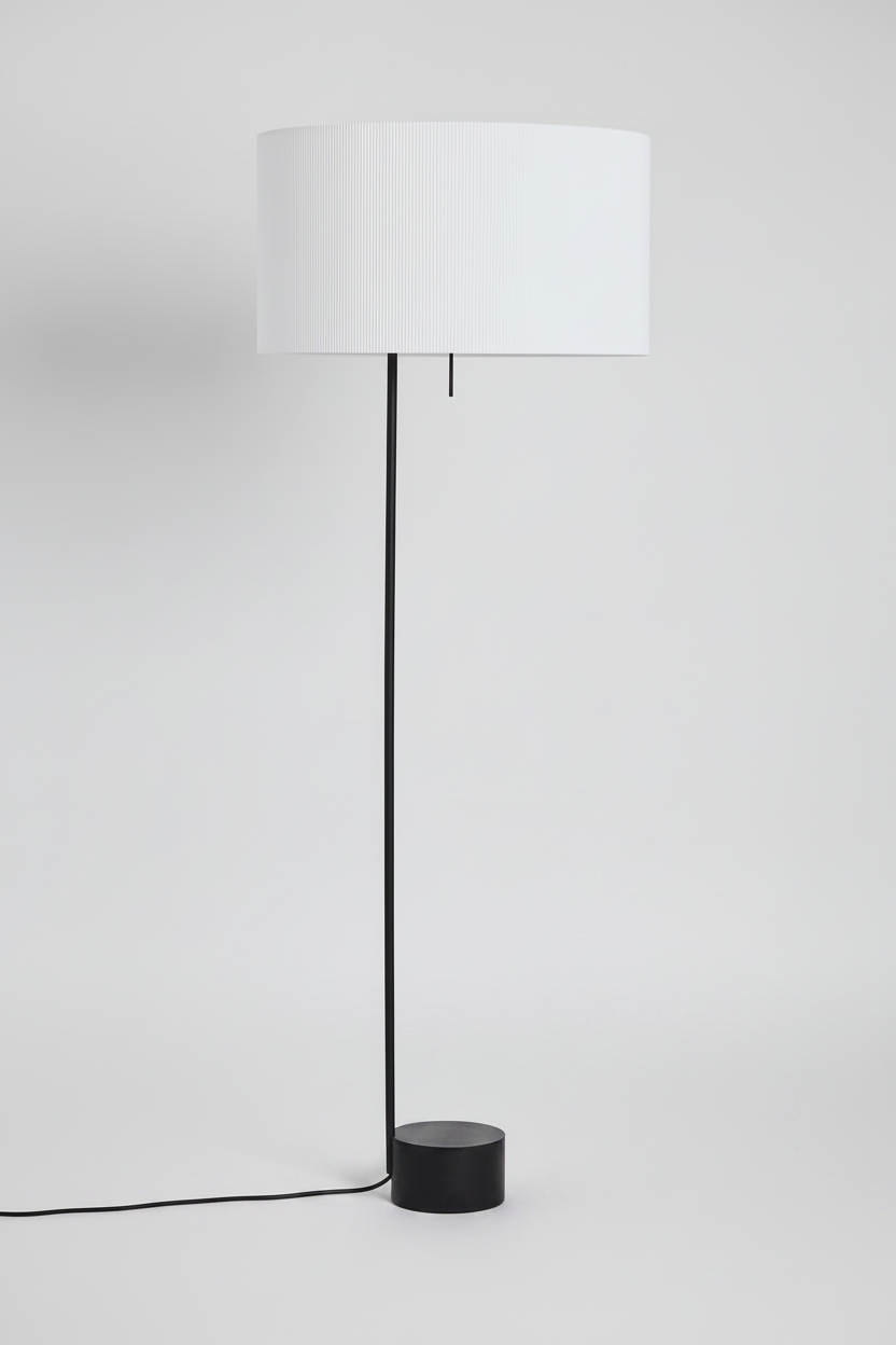DWR Pleat Drum Floor Lamp