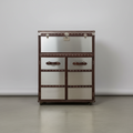 Timothy Oulton Steamer Trunk Cabinet 36”W x 16”D x 50”H