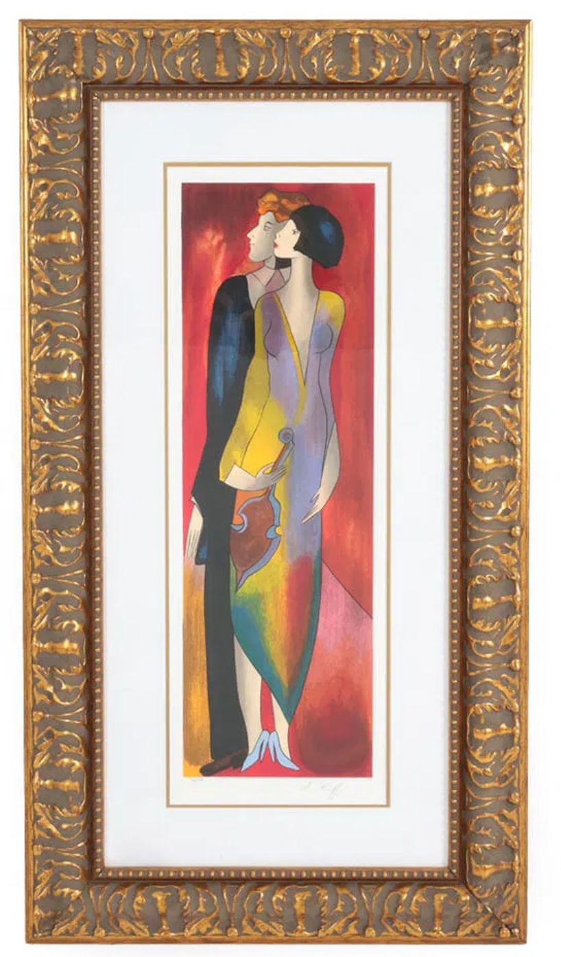 "West" Serigraph by Linda Le Kniff