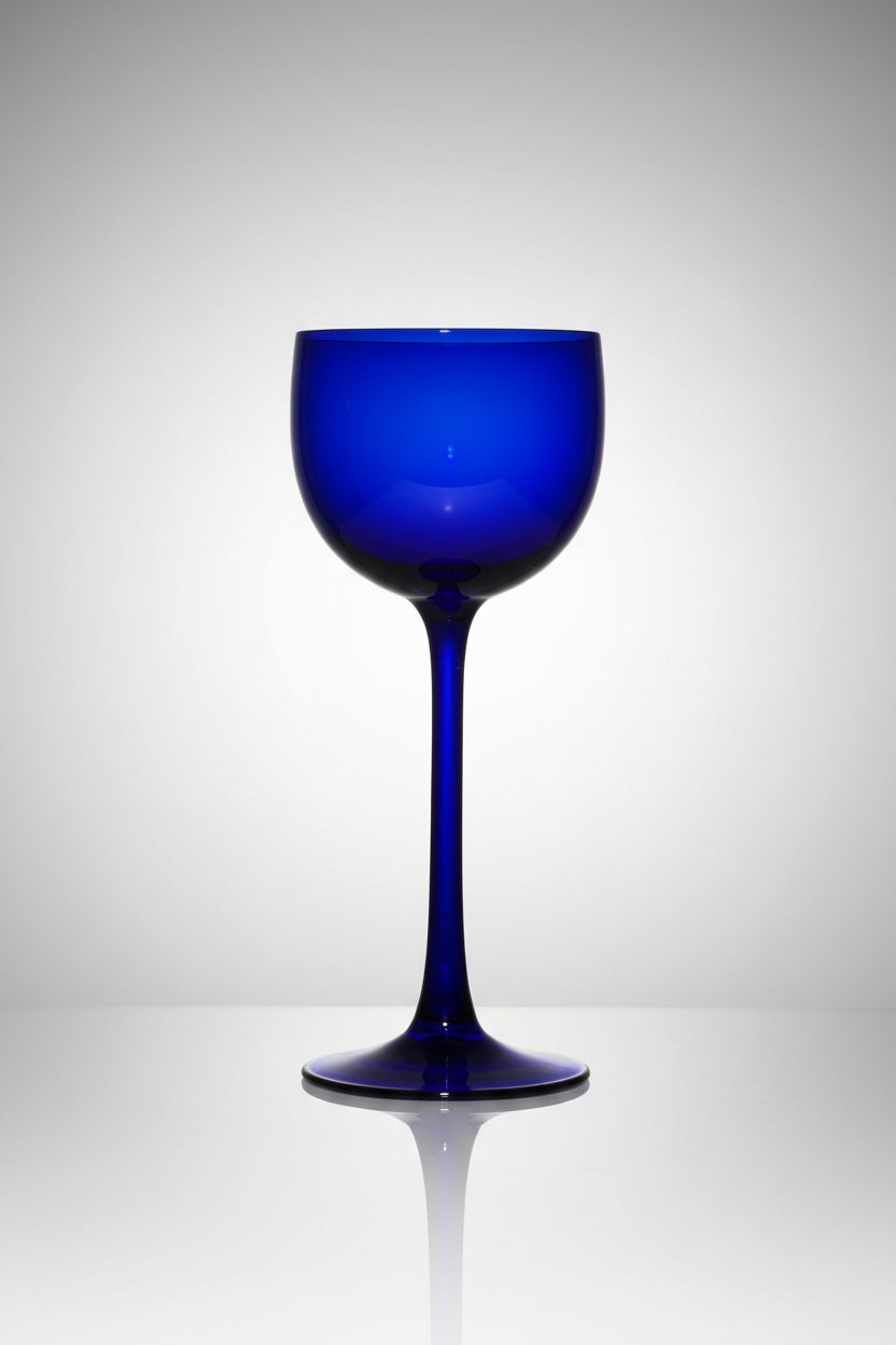 Carlo Moretti White Cased 9" Glasses  Assorted Colors Available