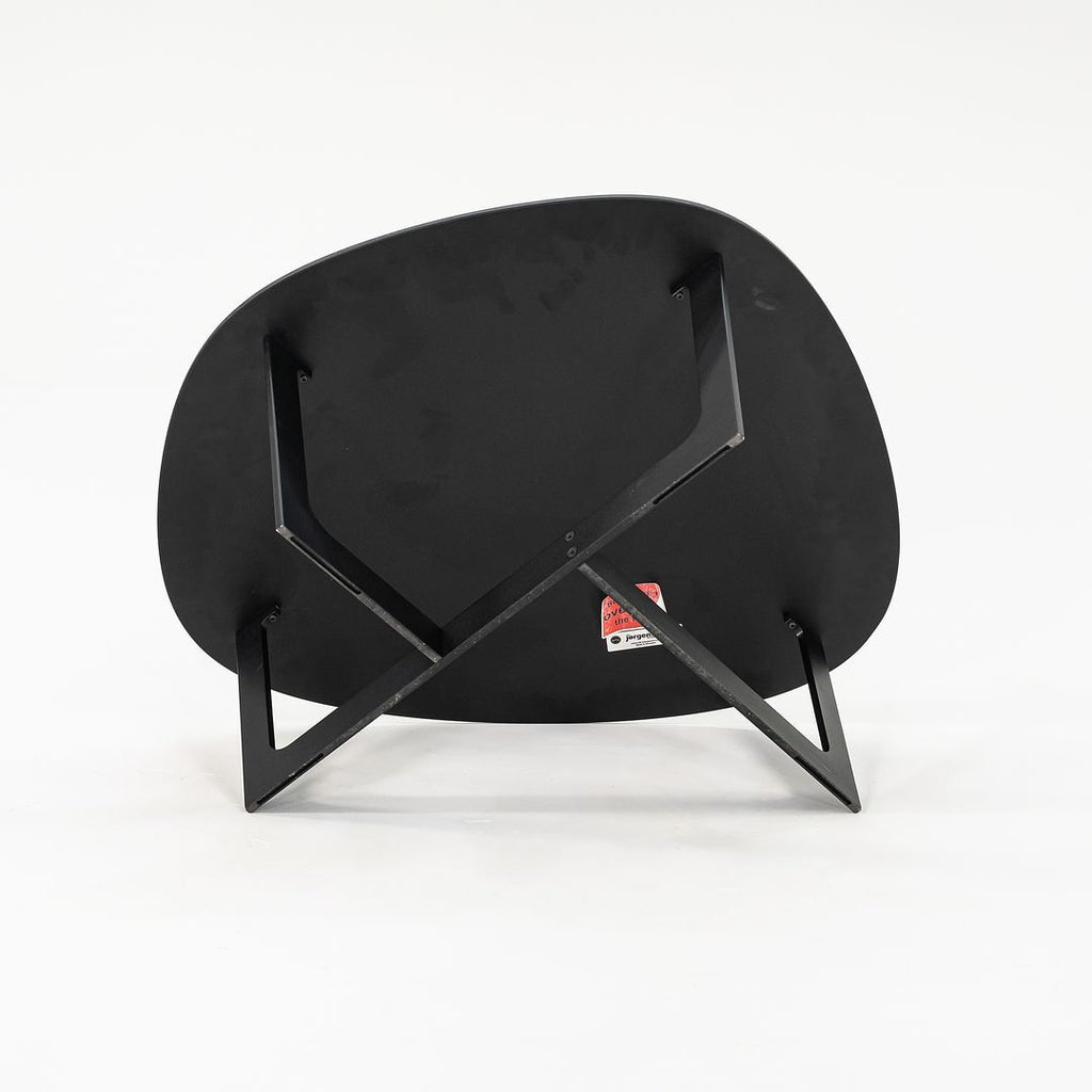 Erik Jørgensen Insula Coffee Table in Black Aluminum