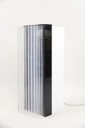 Postmodern Lucite Tower Table Lamp