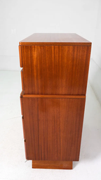 R-Way Maple & Mahogany Deco Dresser c. 1940