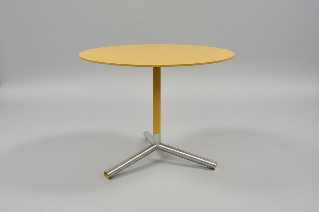 Vintage Blu Dot Sprout Yellow Dining Table