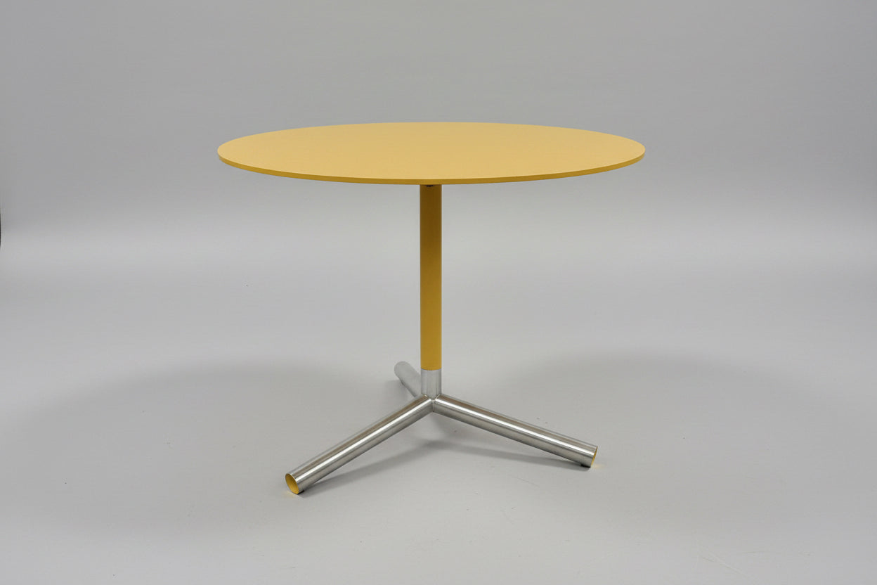 Vintage Blu Dot Sprout Yellow Dining Table