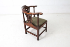Antique Georgian Mahogany Corner Chair