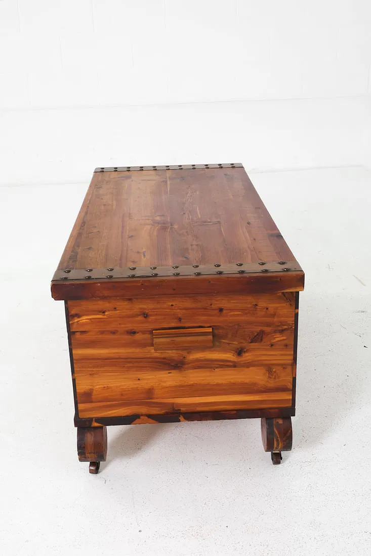Edward Roos Park Line Cedar Chest c. Early 20th Century