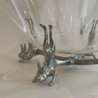 Rabbit Bowl by Arthur Court
