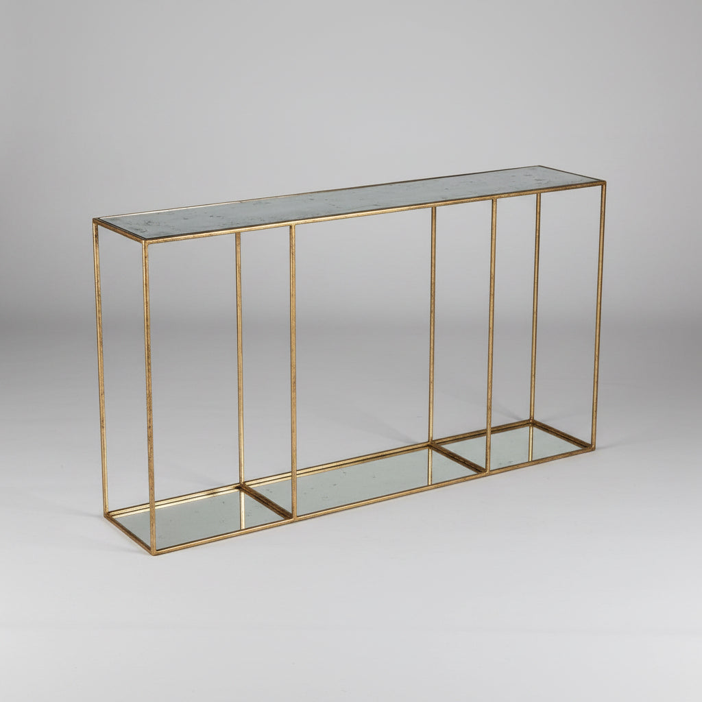 Regina Andrew Mirage Smoked Glass Console