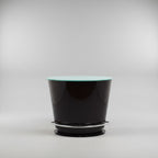 Elite Manufacturing Oval Glass + Metal Top Bar