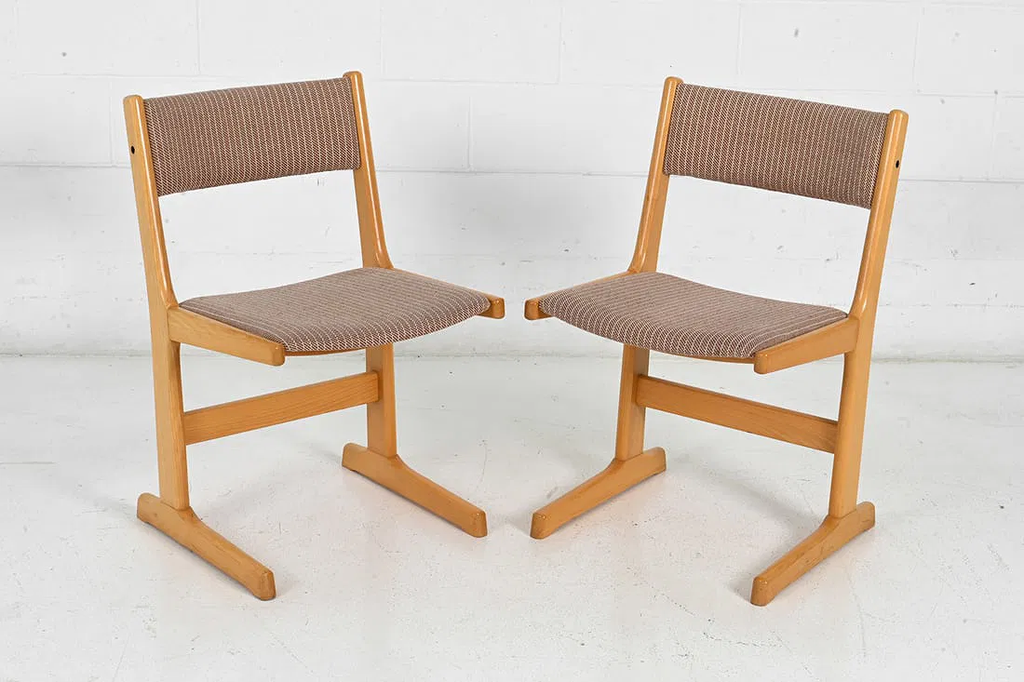 Set of 6 Farstrup Cantilever Dining Chairs