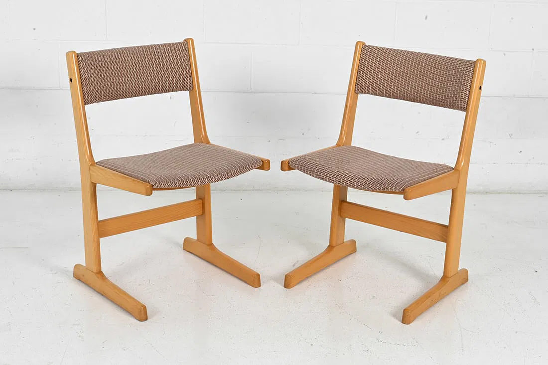 Set of 6 Farstrup Cantilever Dining Chairs