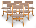 Set of 6 Farstrup Cantilever Dining Chairs
