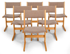 Set of 6 Farstrup Cantilever Dining Chairs