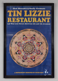 Signed Peter Max Tin Lizzie Restaurant Poster