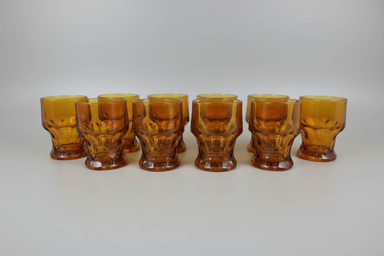 Anchor Hocking Georgian Honeycomb Glasses