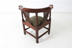 Antique Georgian Mahogany Corner Chair