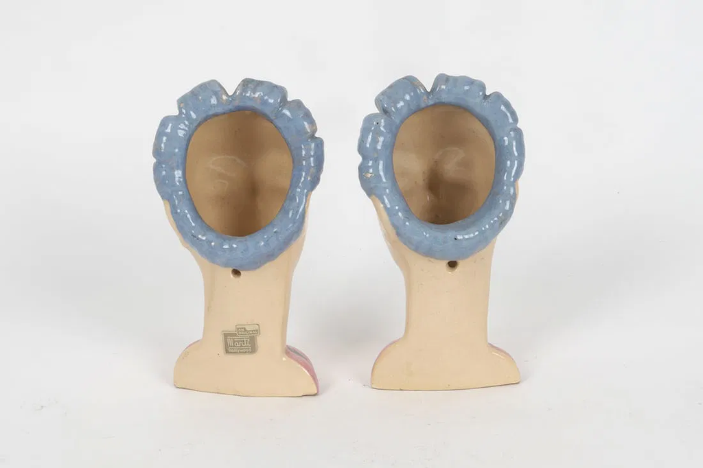 1940s Marti Hollywood Wall Vases