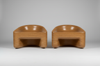 Organic Stacked Plywood Lounge Chair