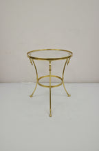 Hollywood Regency Swan Table