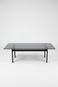 Le Corbusier LC6 Smoked Glass Dining Table