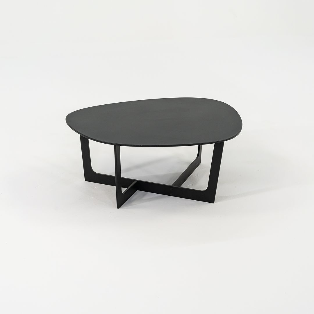 Erik Jørgensen Insula Coffee Table in Black Aluminum