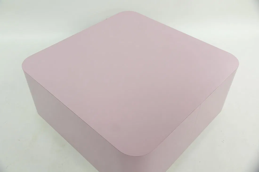 Large Postmodern Floating Coffee Table with Casters