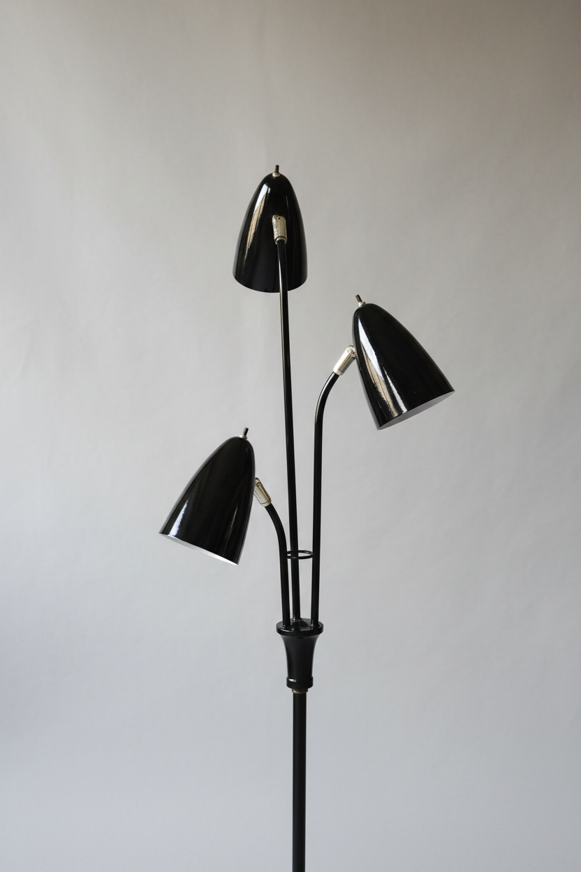 1950’s Gerald Thurston Triennial Floor Lamp for Lightolier
